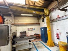 Python Pillar Mounted Crane with Electric Hoist