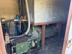 Industrial High-Pressure Water Pump System with Feed Tank