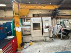 Pillar Mounted 500kg Jin Crane With Electric Hoist