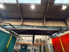 Welding Bay Extraction Hood, Frame and Protective Gate - No Reserve