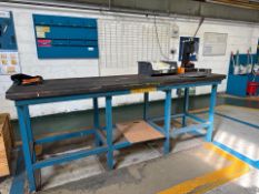 Work Bench with Arbor Press - No Reserve