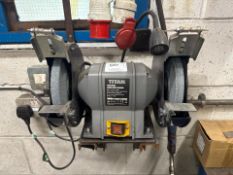 Titan 200mm Bench Grinder