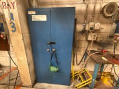 Double Door Metal Cabinet - No Reserve