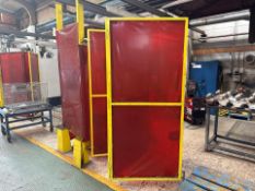 Welding Bay Extraction Hood, Frame and Protective Gate - No Reserve