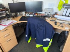 Wooden Corner Desk - No Reserve