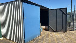 Metal Storage Shelter - No Reserve