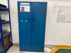 Metal Cabinet with Cincinnati Parts - No Reserve