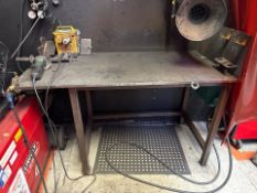 Welders Steel-Top Work Bench - No Reserve