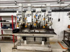 Heckert Multi-Head Pillar Drill