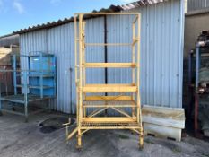 Mobile Metal Platform Steps - No Reserve