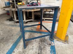 Square Metal Work Table