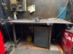 Welders Steel-Top Work Bench - No Reserve