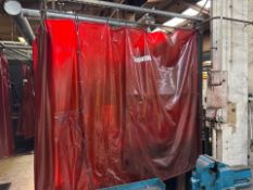 x3 Welding Bay Curtains