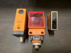 Tray Of Assorted Industrial Proximity Sensors