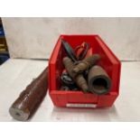 Tray Of SEM Worm Shaft Components