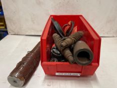 Tray Of SEM Worm Shaft Components