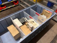Tray Of 7 Assorted Allen Bradley Motor Protectors