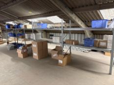 Metal Storage Shelves x4