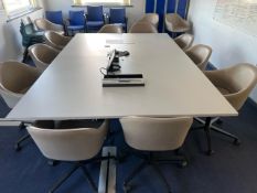 Board Table With 13 Chairs