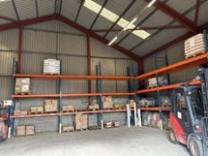 9 Bays of Boltless Pallet Racking