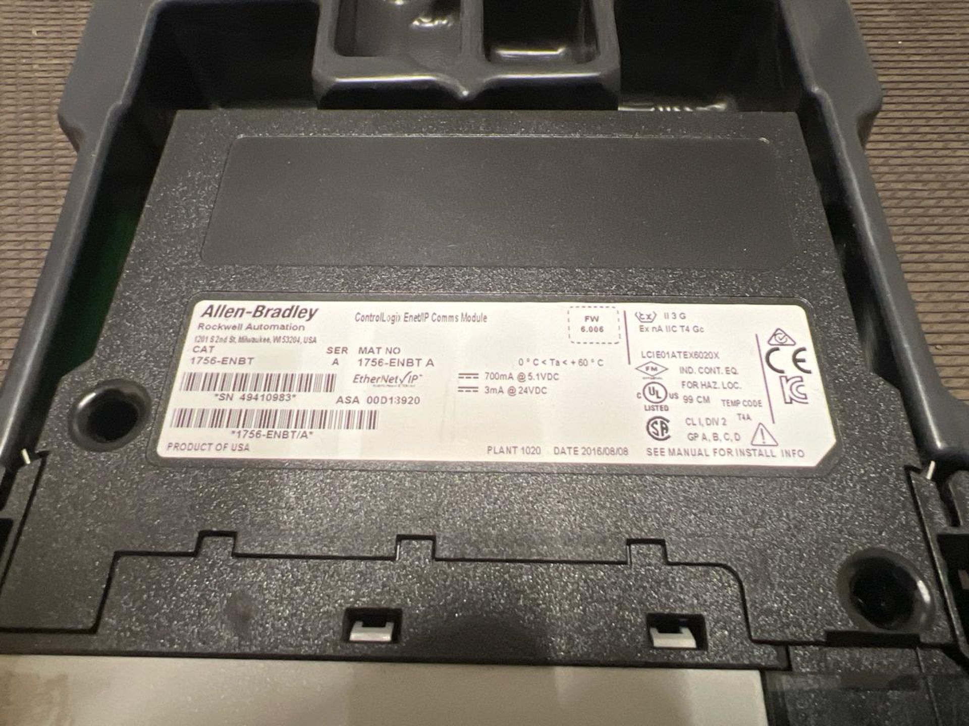 Allen Bradley Ethernet Module - Image 2 of 3