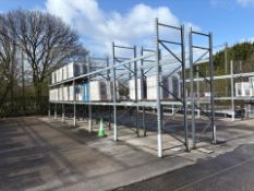 12 Bays of External Boltless Pallet Racking