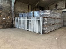 Run of Metal Fencing