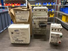 Tray Of Assorted Alan Bradley Motor Protectors & Starters