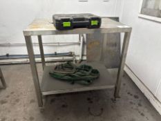 Stainless Steel Table x2