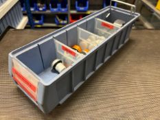 Tray Of Assorted Buttons & Contacts