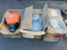 3 Boxed George Fischer Actuator Valves