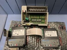 Tray Of 3 Allen Bradley Control Modules