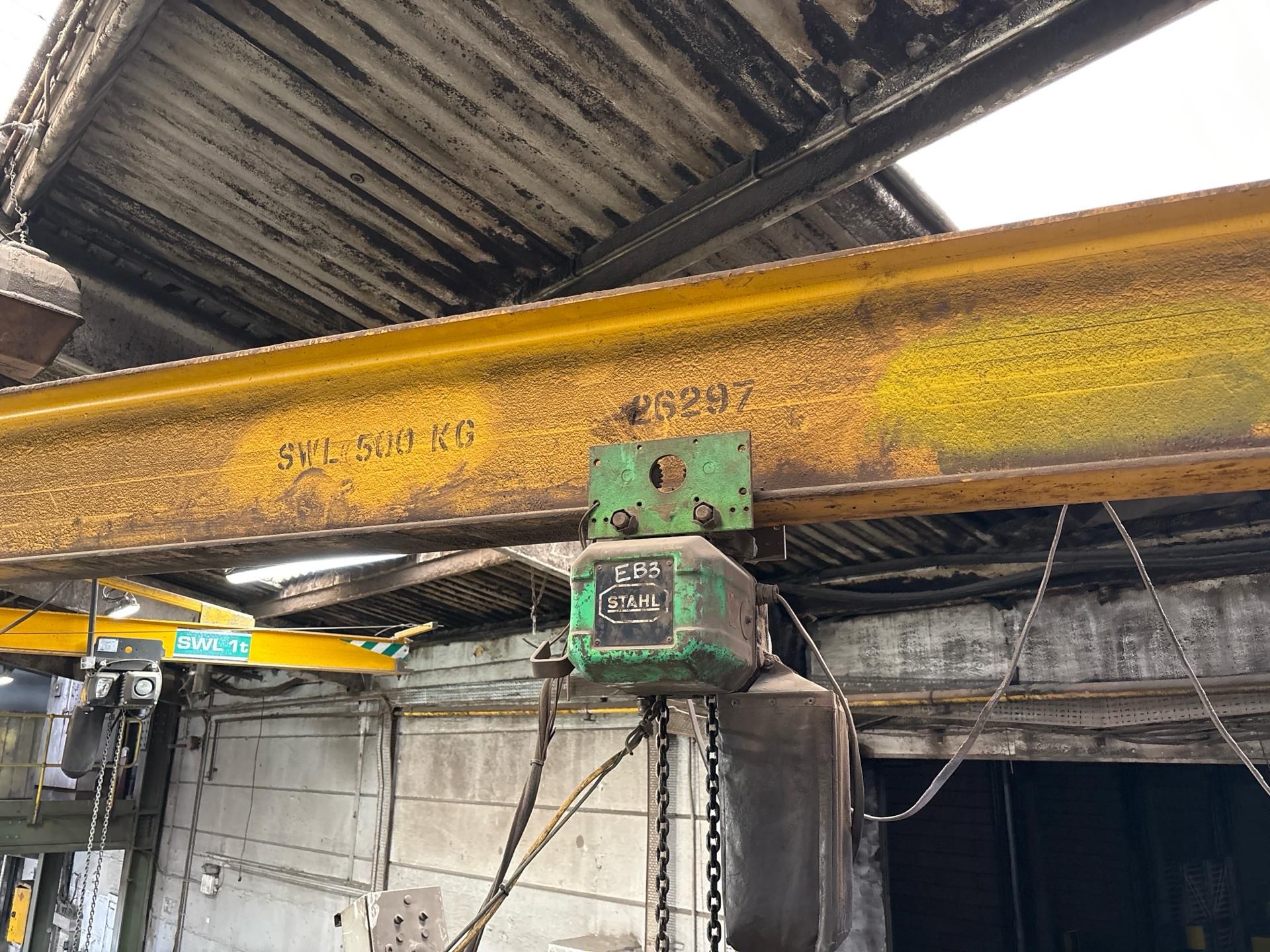 500kg Frame Chain Hoist - Image 5 of 6