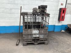 IBC with 2 x Motor Powered Mixers