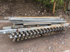 Pallet of Metal Fencing