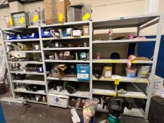 3 Bays Of Warehouse Shelving
