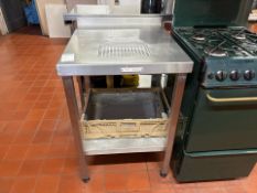 Stainless Steel Side Table