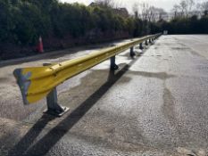 Run of Armco Metal Barrier