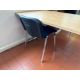 Blue Fabric Chairs x10 - Image 2 of 6