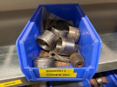 Tray Of Assorted Metal Covers & Parts