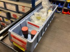 Bucket Of 7 Assorted Stop Buttons