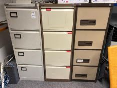 3 Assorted Filing Cabinets