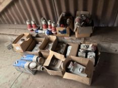 Assorted 3 Phase Sockets and Switches