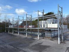 6 Bays of External Boltless Pallet Racking