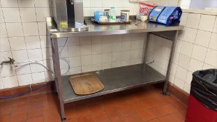 Stainless Steel Prep Table