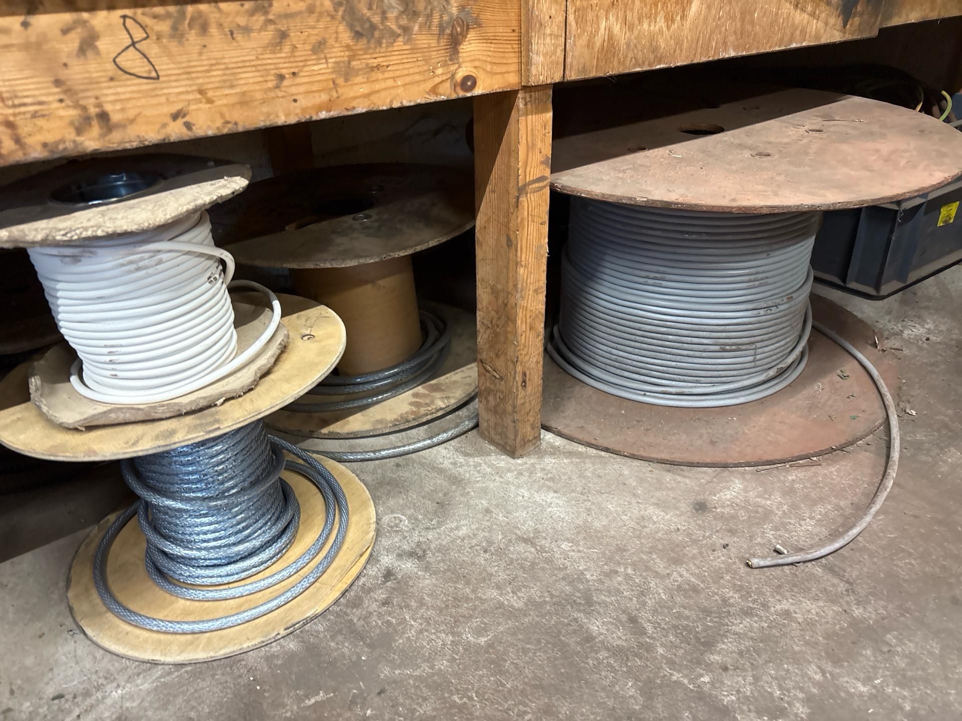 Assorted reels of cable - Image 5 of 5