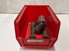 Tray Of Knife Crank Bolt Components