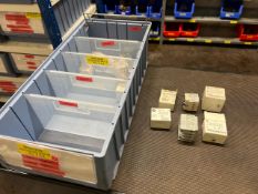 Tray Of Assorted Alan Bradley Aux Contact Blocks