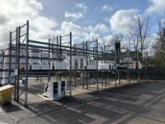 12 Bays of External Boltless Pallet Racking