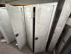 Metal Cupboard and Contents